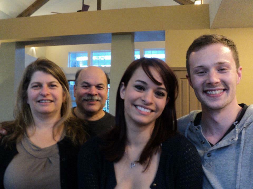 Party with Rebecca’s parents