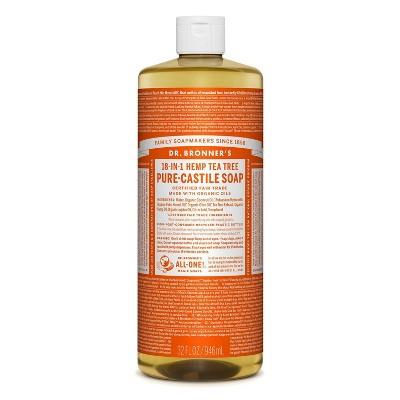 Dr.Bronner&#39;s 18-In-1 Hemp Pure-Castile Soap - Tea Tree - 32 fl oz