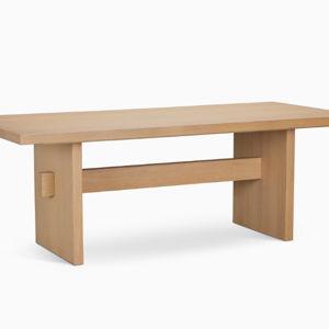 Park Ridge Light Tone Trestle Table