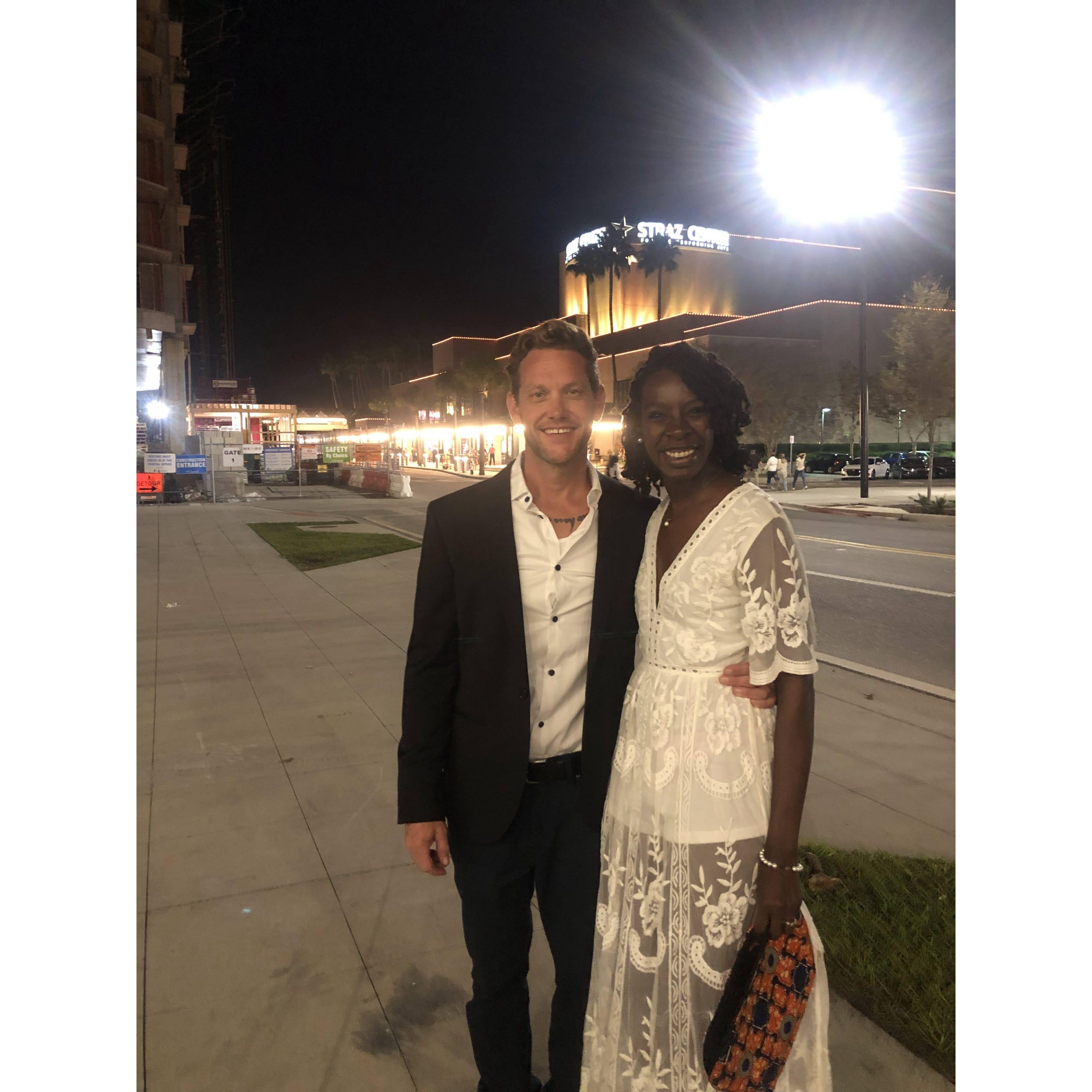 Date night: Hamilton
