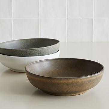 Kanto Matte Glaze Pasta Bowls (Arctic blue) - Set of 4