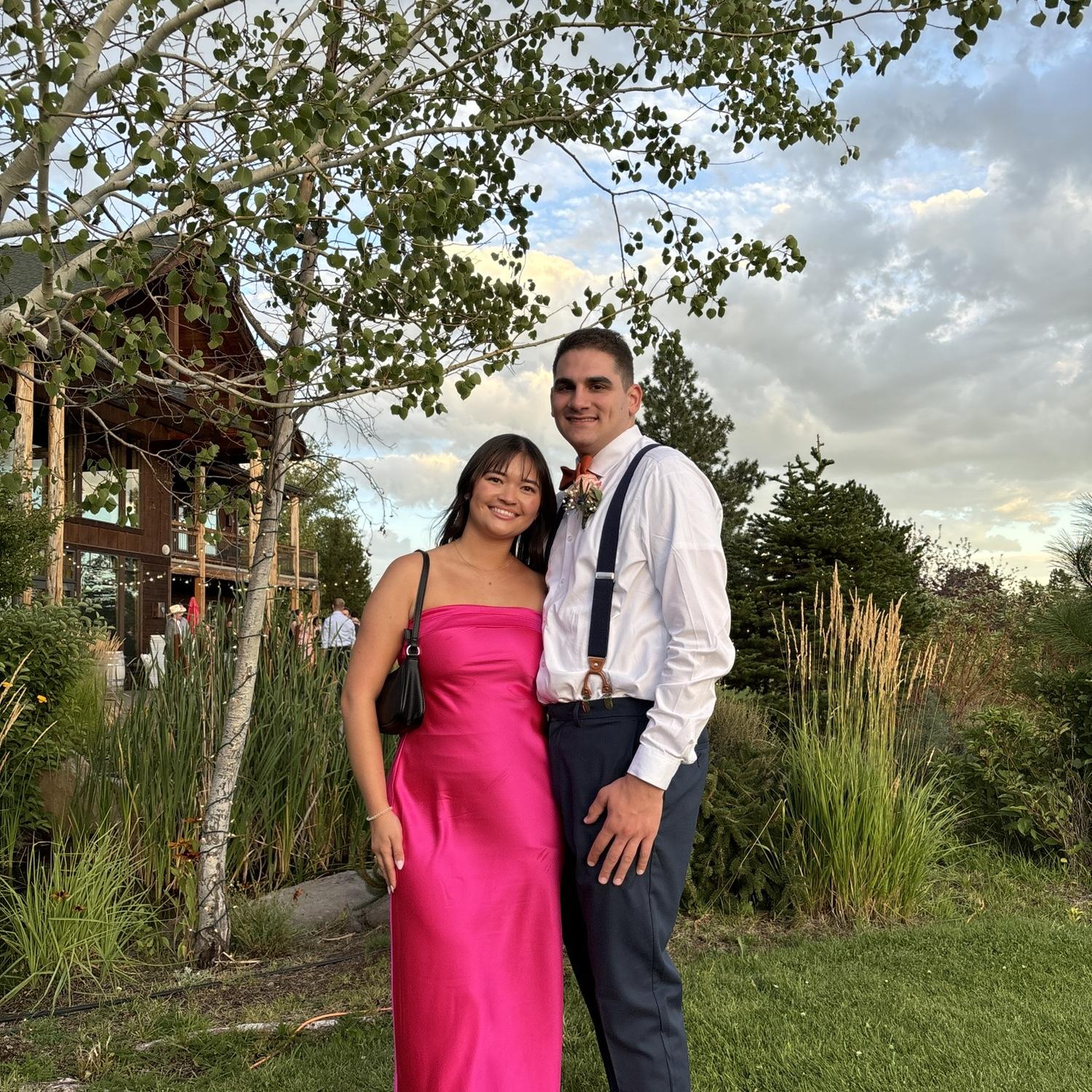 Matt as Best Man at his brother, Brandon’s, wedding in Sisters, Oregon! August 17, 2024.