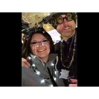 1st New Year together at the Potatoe Drop together in Idaho!