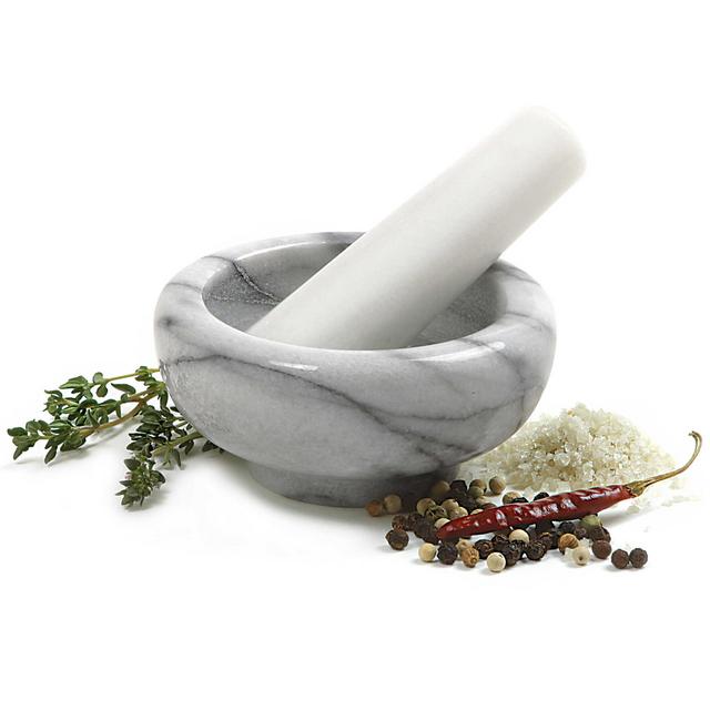 Norpro® Marble Mortar and Pestle in White