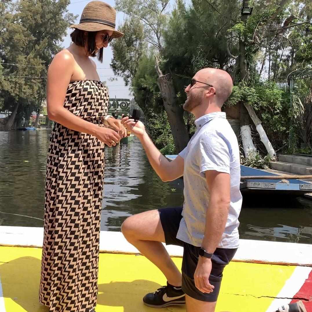 Popping the question...