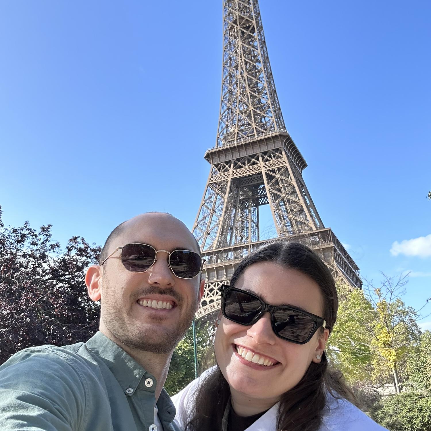 Being tourists during our second annual fall trip to Paris!