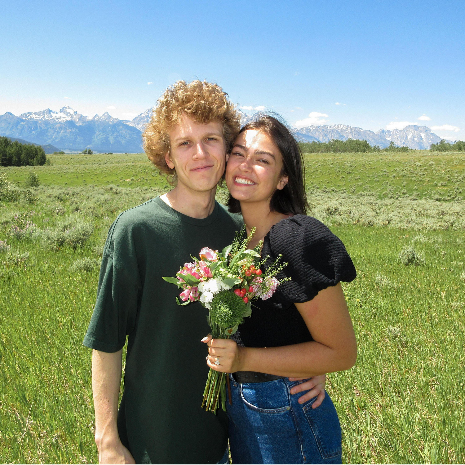 After Madeline said yes!