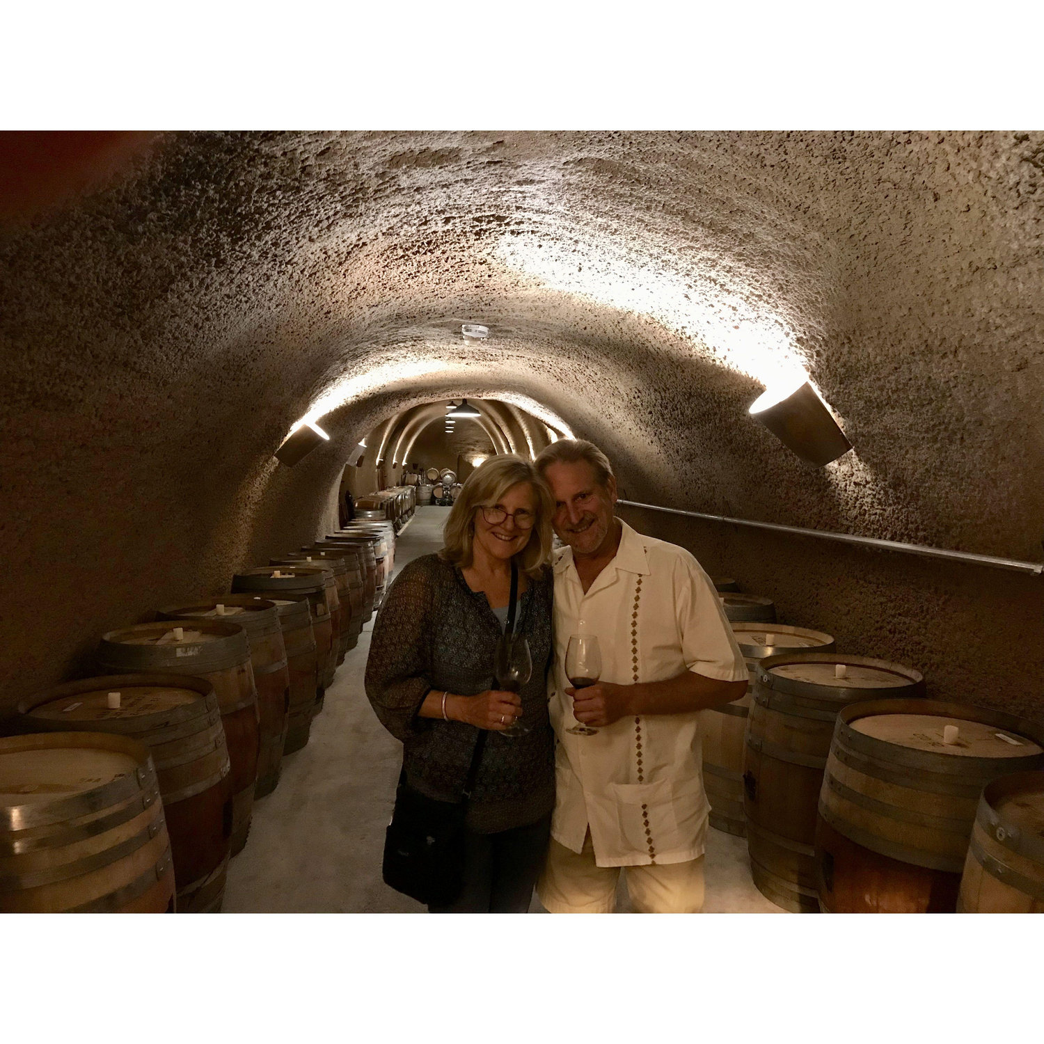 Wine tasting and touring caves