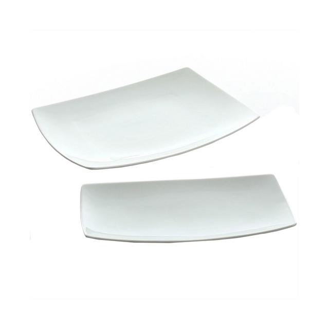 Gracious Dining 2 Piece Serving Platter Set