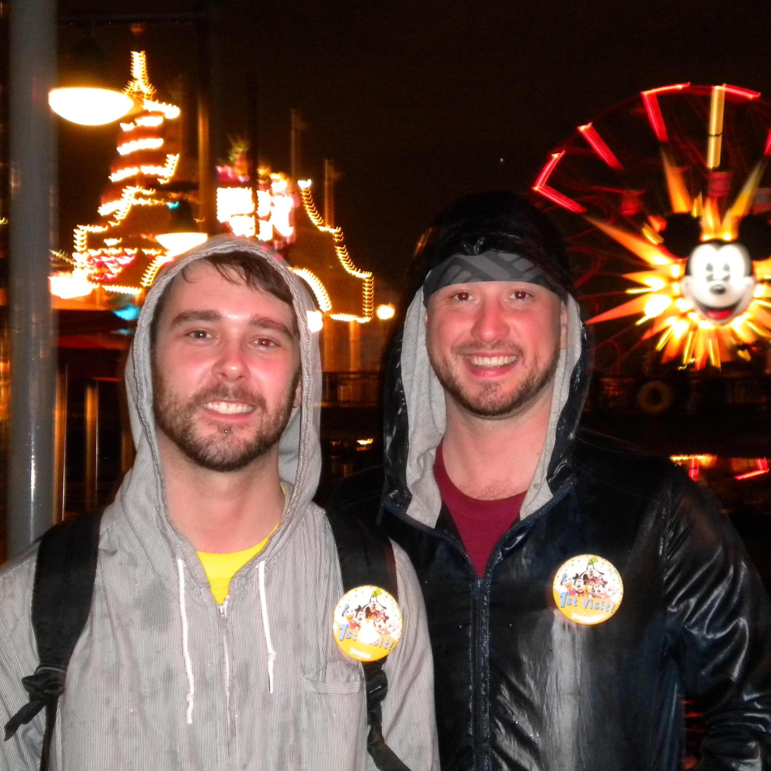 Our first time at Disneyland