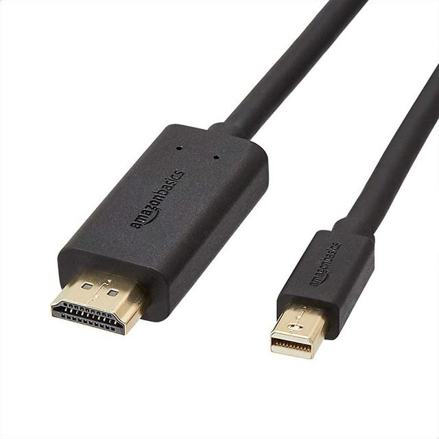 Amazon Basics AZPDHD10 Mini DisplayPort to HDMI Cable - 10 Feet