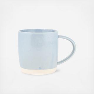 Shell Bisque Mug, Set of 4