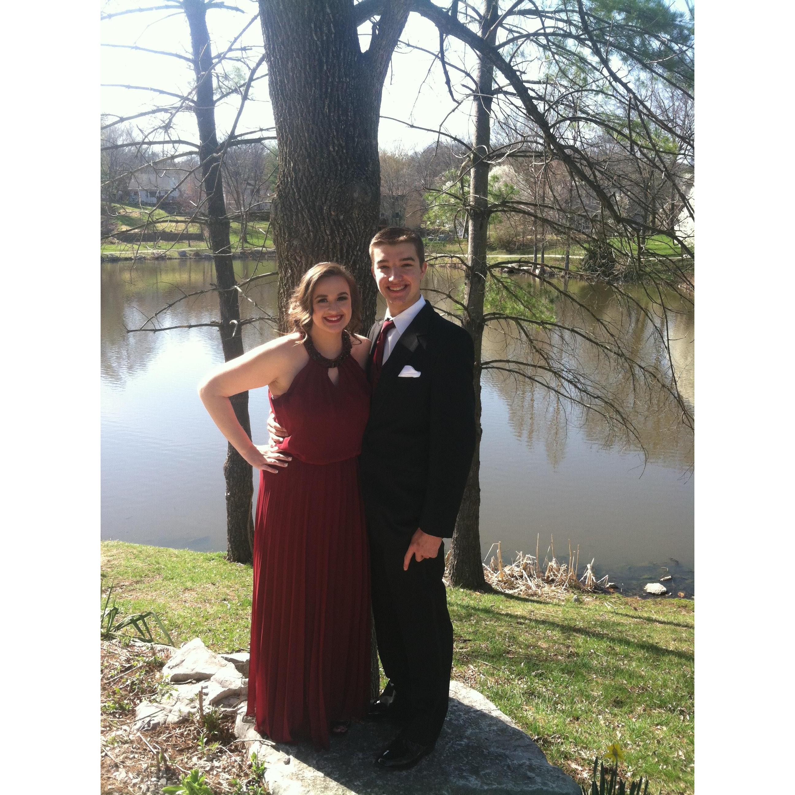 Max and Sydney before CBC Prom 2014