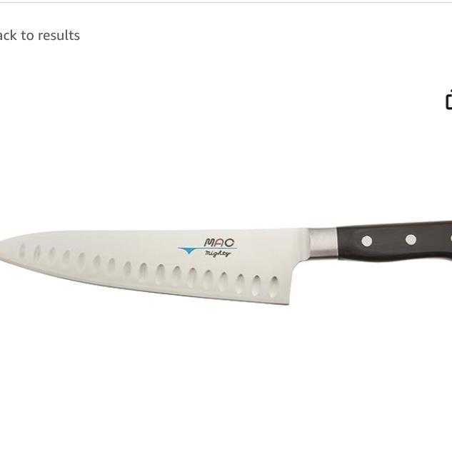 MAC Knife Professional series 8" Chef's knife w/dimples MTH-80