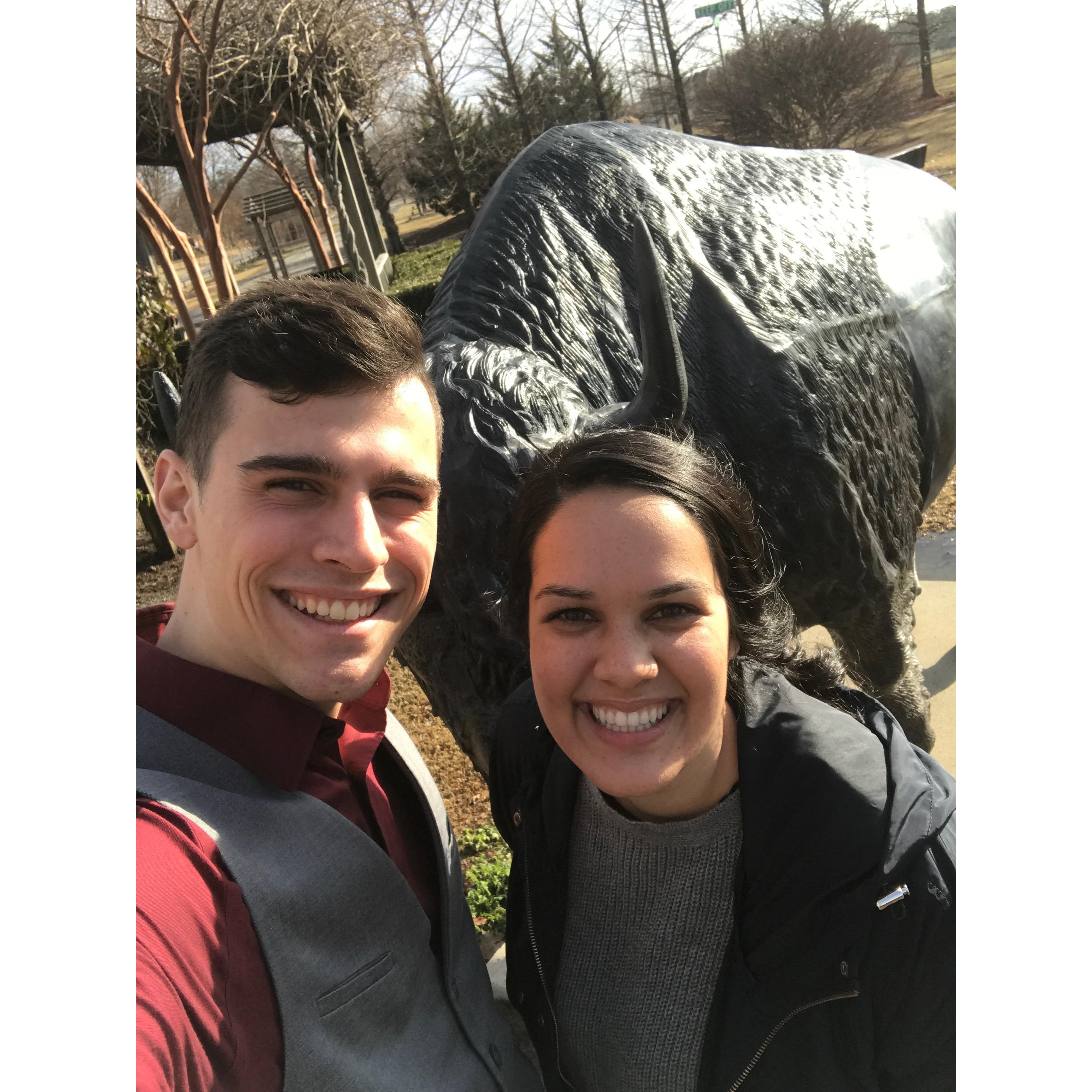 Our first date
