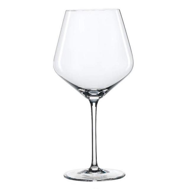 Spiegelau Style Burgundy Wine Glasses - (Set of 4, Clear Crystal)