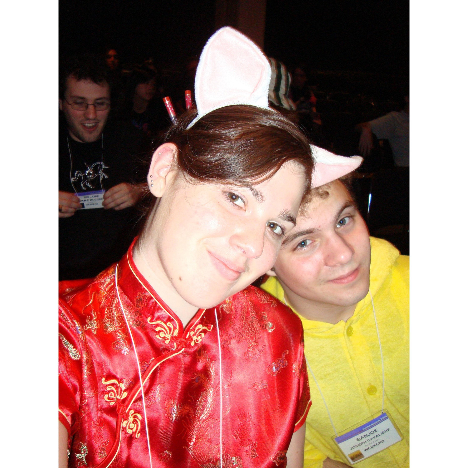 Our first picture together at Anime Boston 2009!