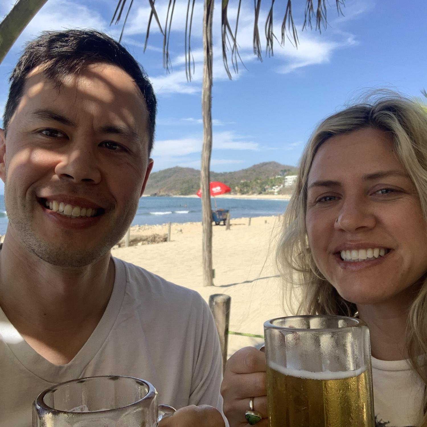 In Mexico for Jon and Abby’s wedding…Isla may have been born 9 months later 🤭