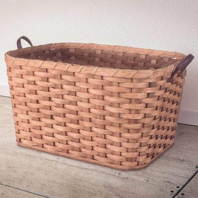 Amish Wicker Laundry Basket