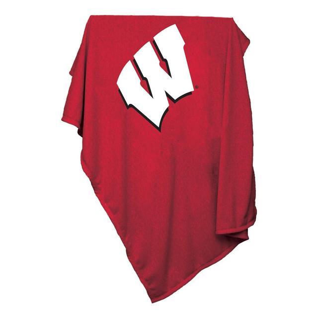 Wisconsin Badgers Sweatshirt Throw Blanket