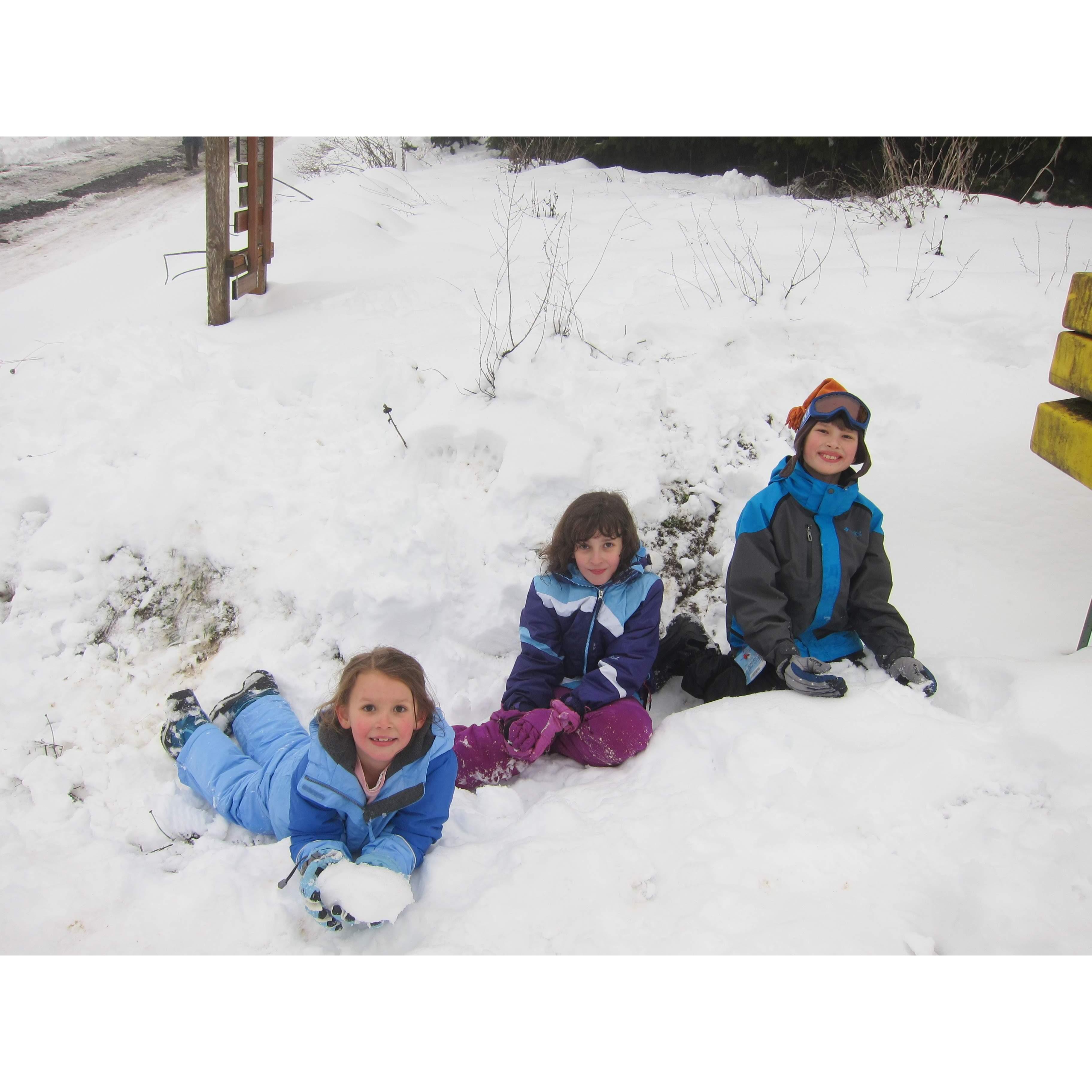 More fun in the snow!