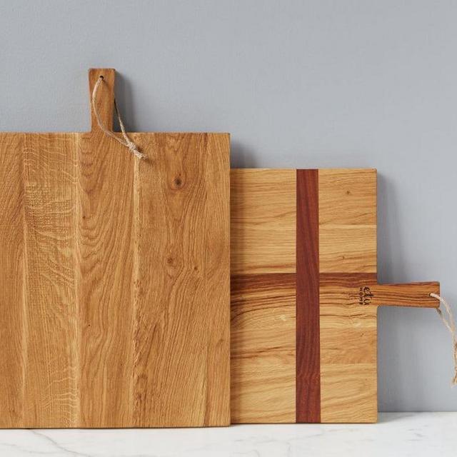 Rectangle Oak Charcuterie Board, Medium