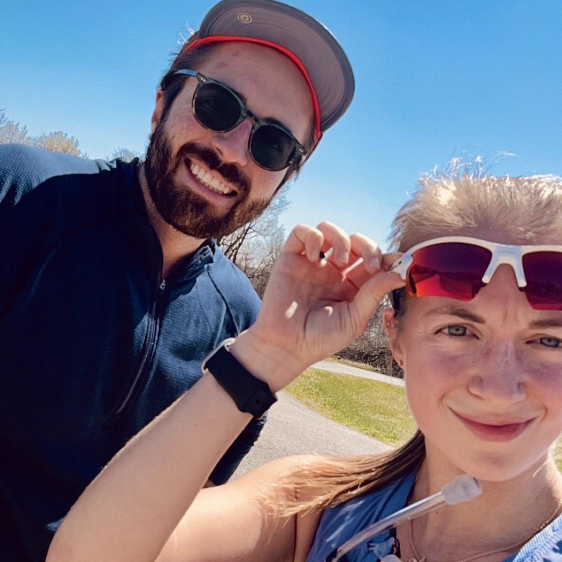 my favorite running buddy🏃🏼‍♀️‍➡️🏃🏻‍♂️‍➡️