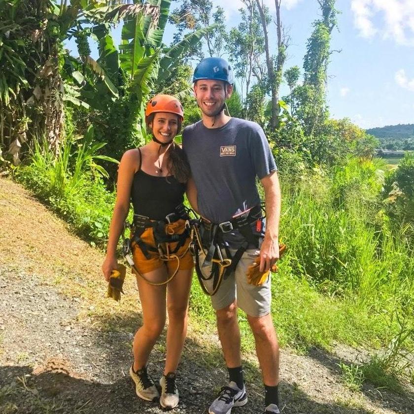 Zip Lining in Puerto Rico