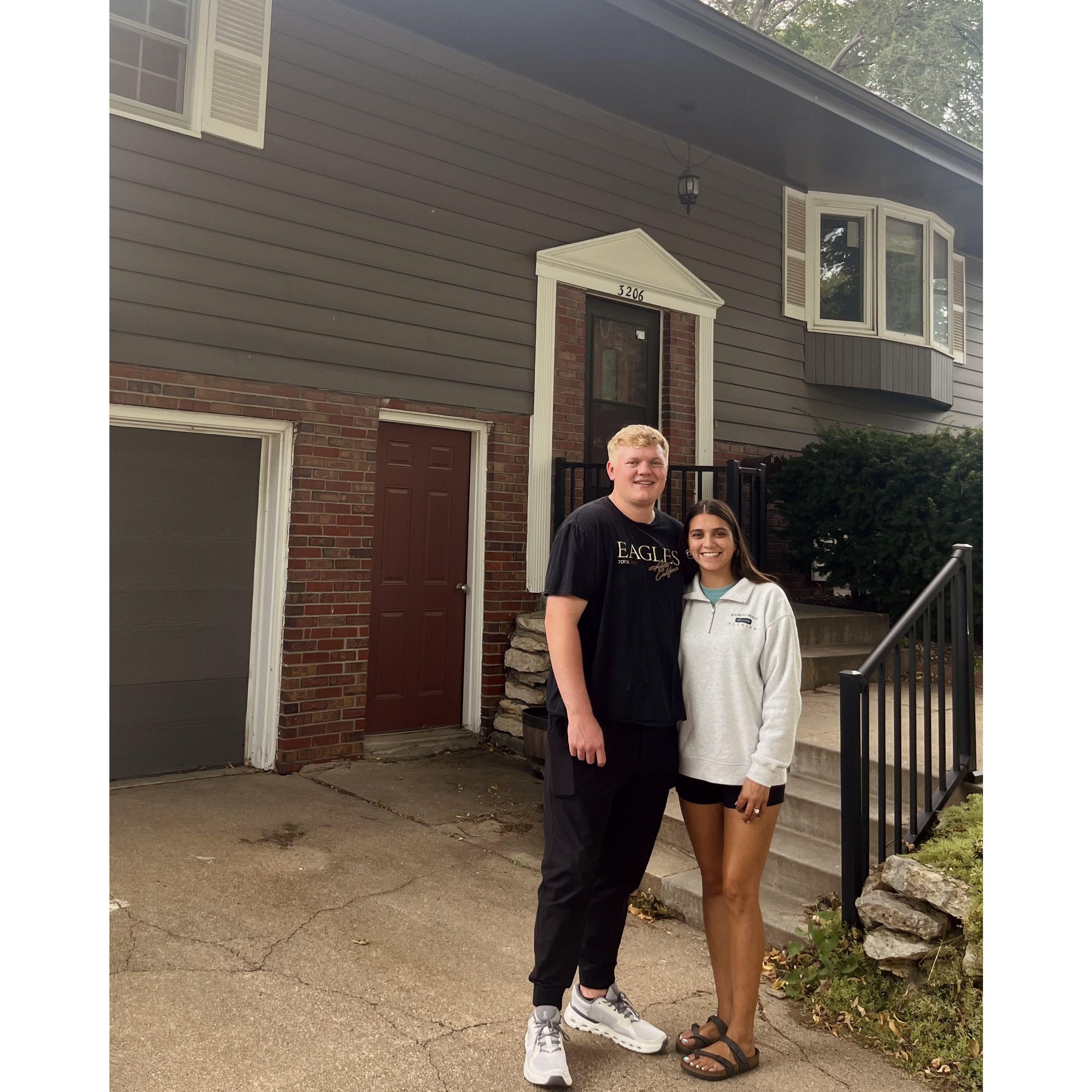 Our first house!