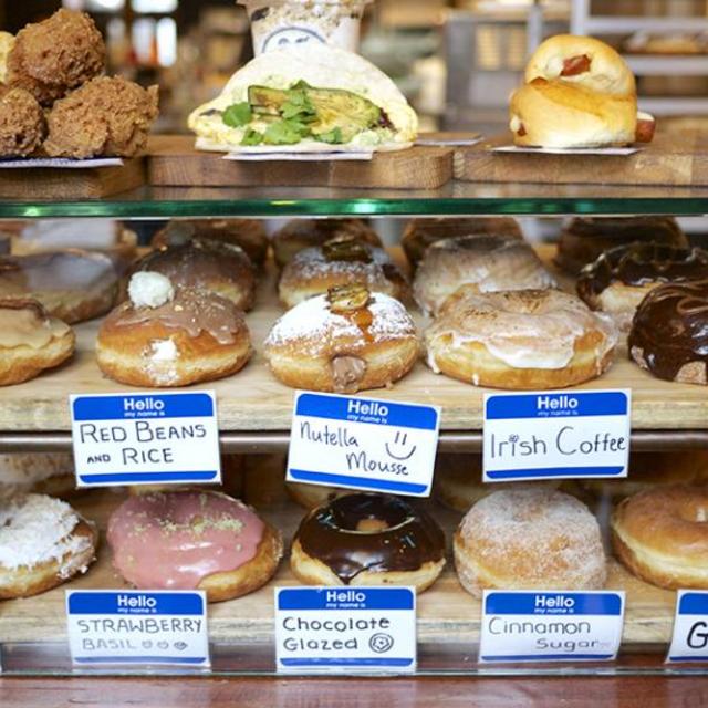 Breakfast at District Donuts