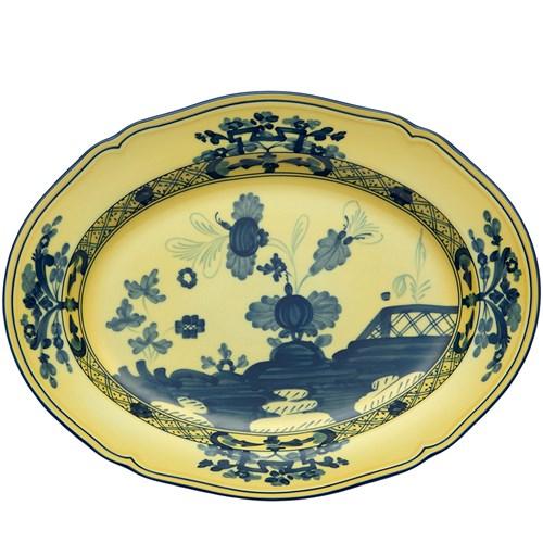 Ginori Oriente Italiano Citrino Oval Platter