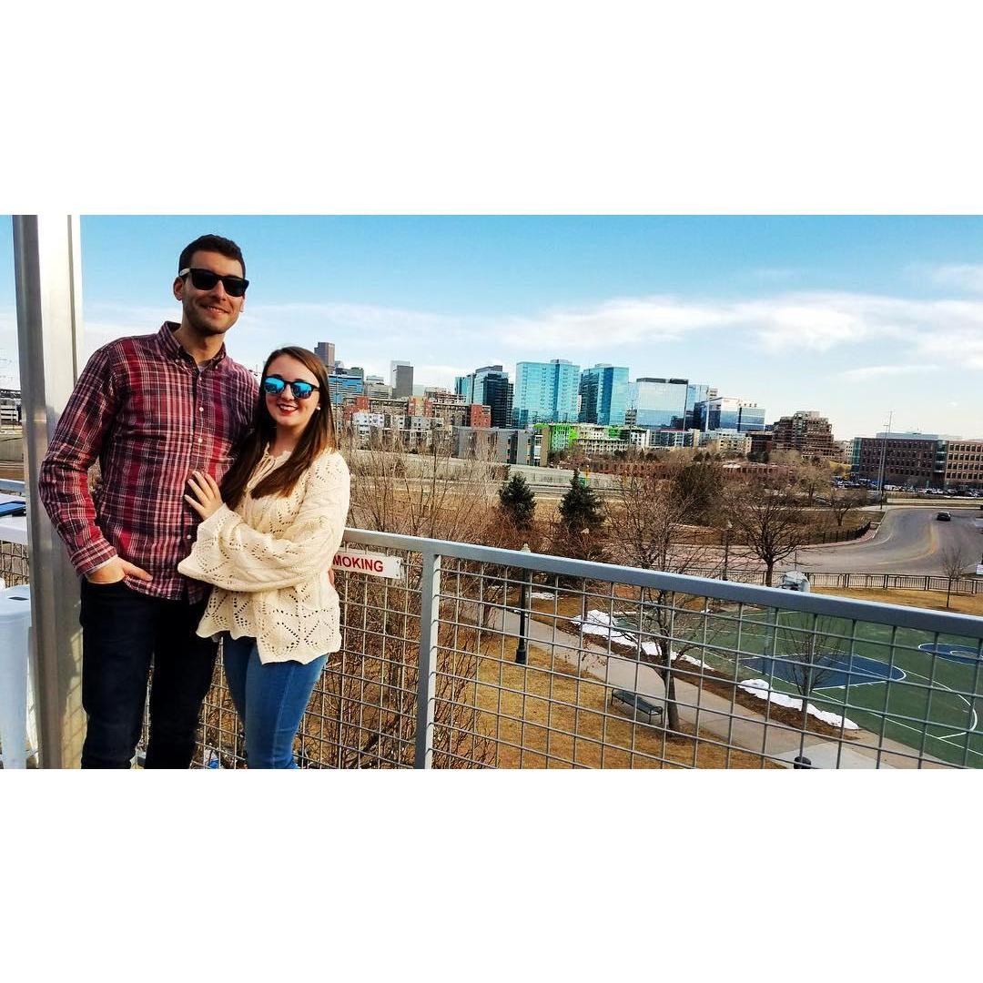 Our first trip to Denver in 2018.