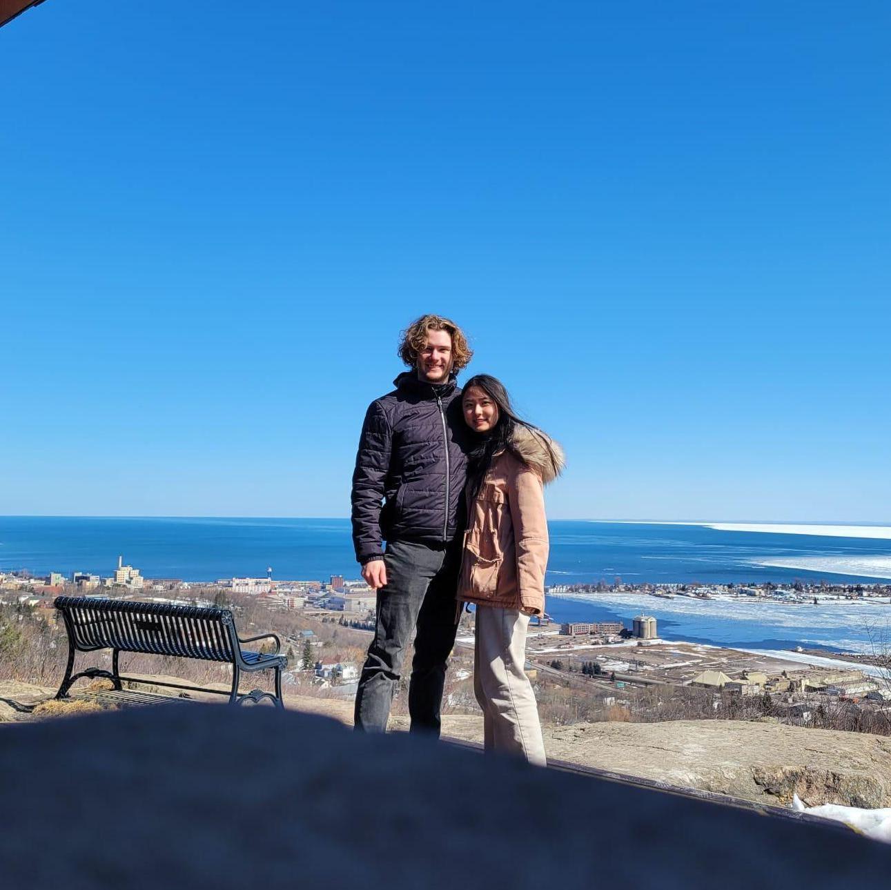 3.27.22 - Esther's first trip to Duluth