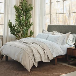 Mirada Organic Matelasse Blanket