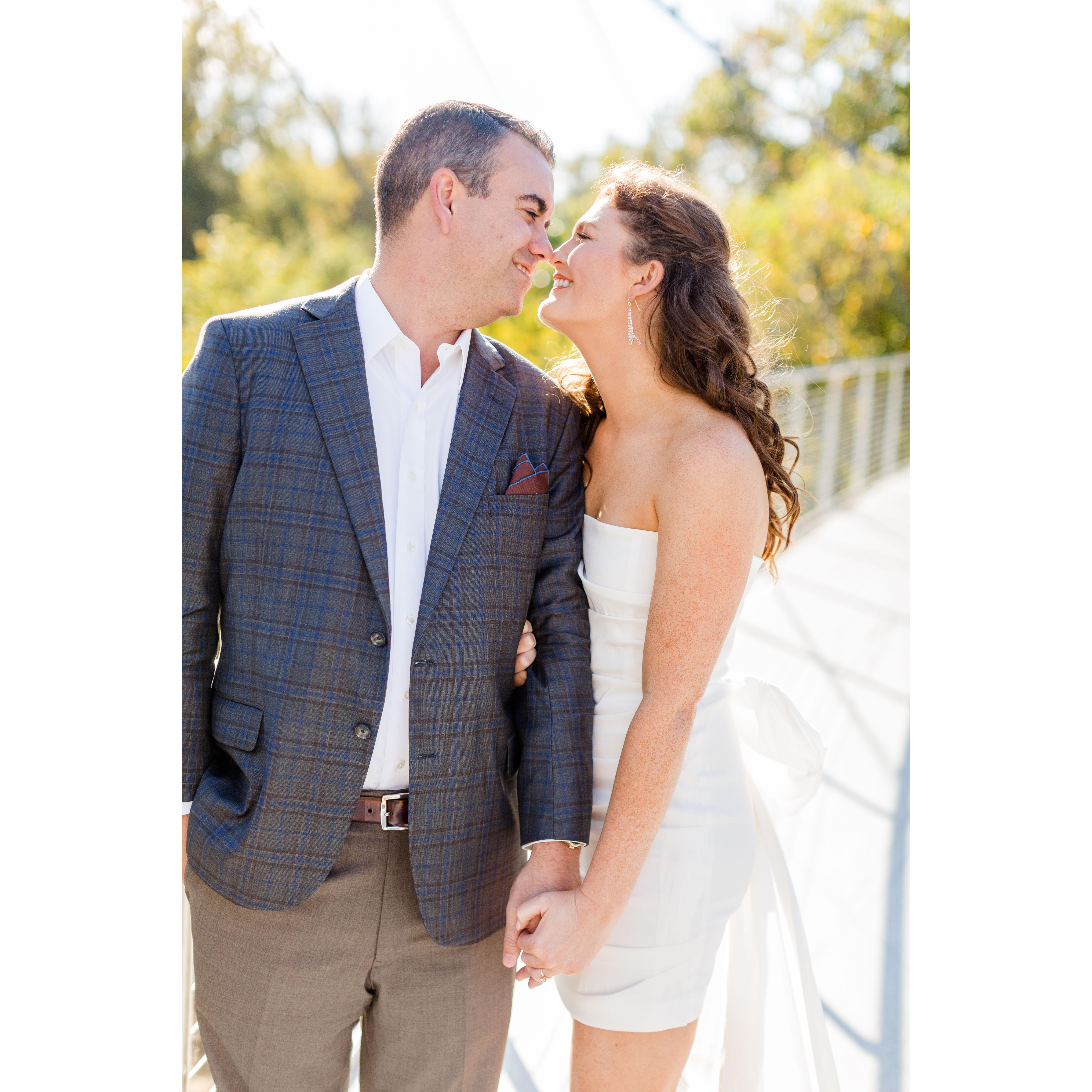 Engagement Photo Session in Downtown Greenville!