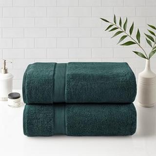 Signature Antimicrobial Cotton Bath Sheet, Set of 2