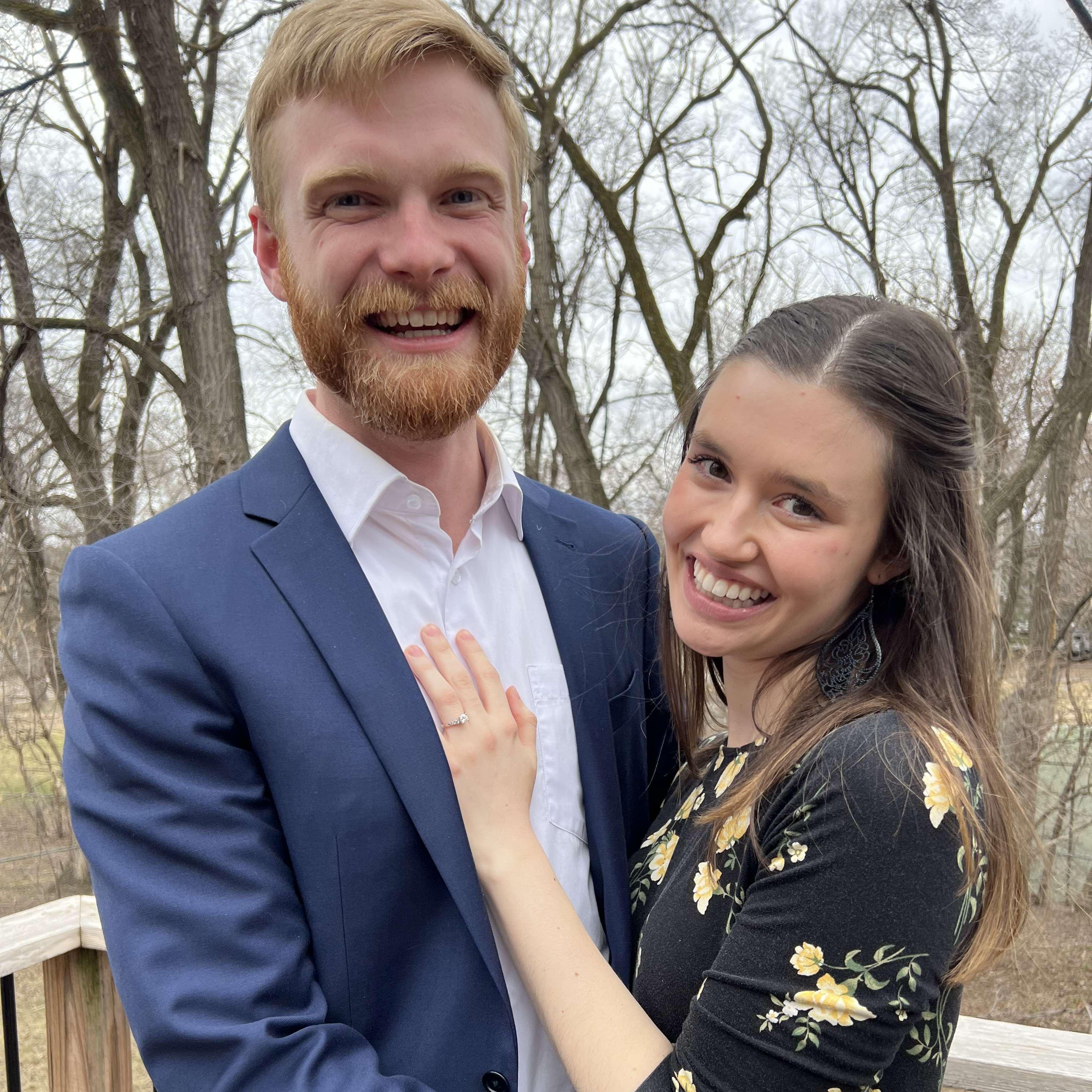 The day we got engaged!