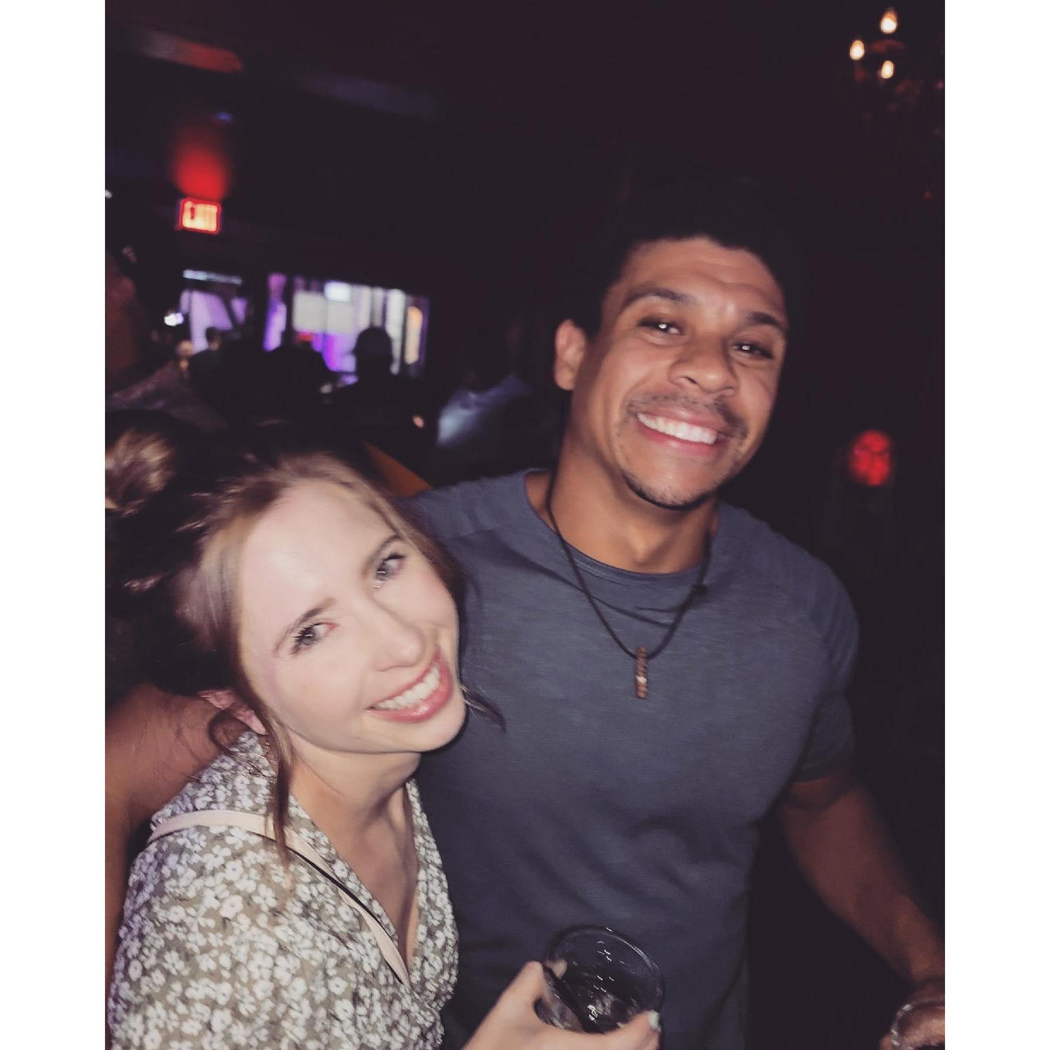 A night out in Houston. cheers!