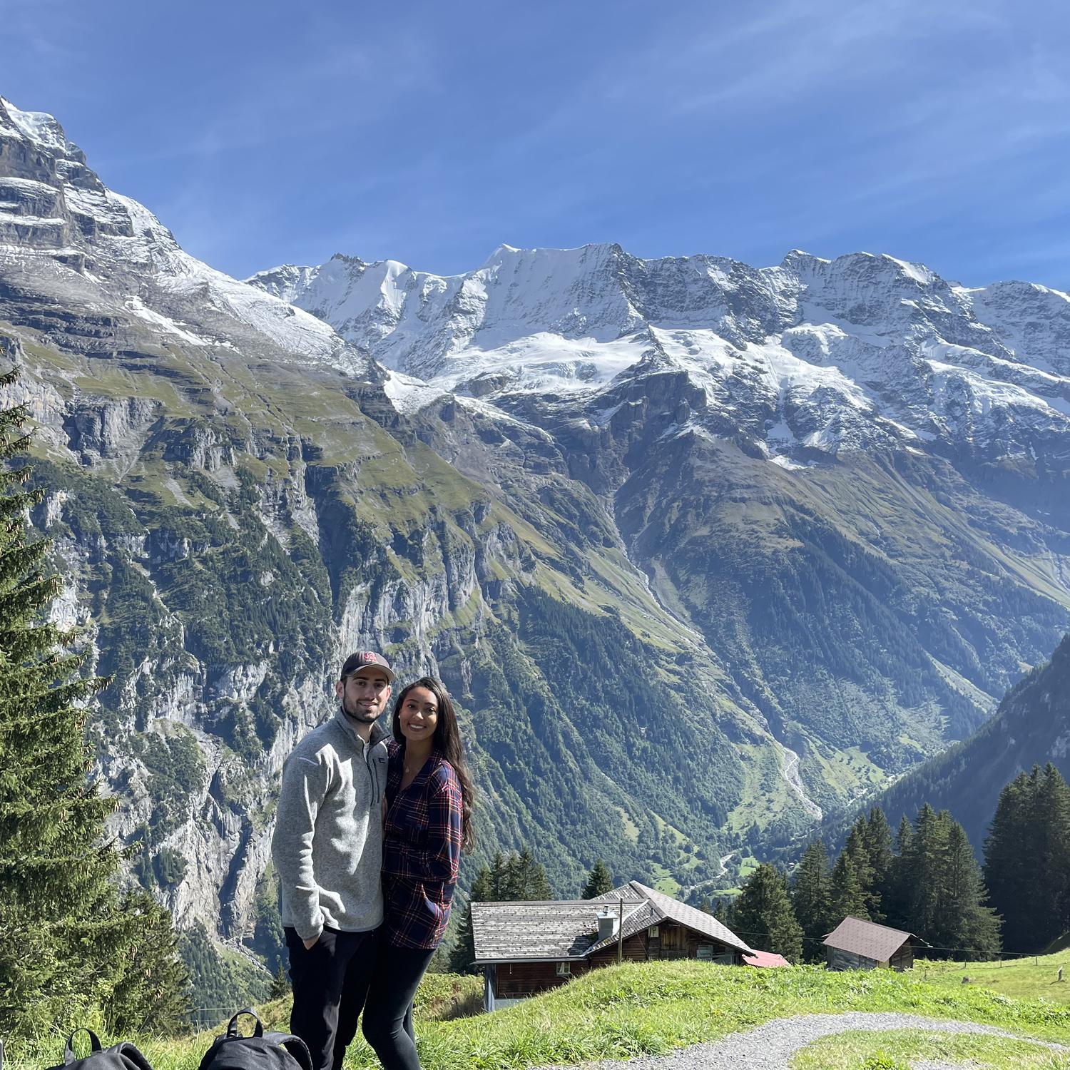 Murren, Swiss Alps, October 2021