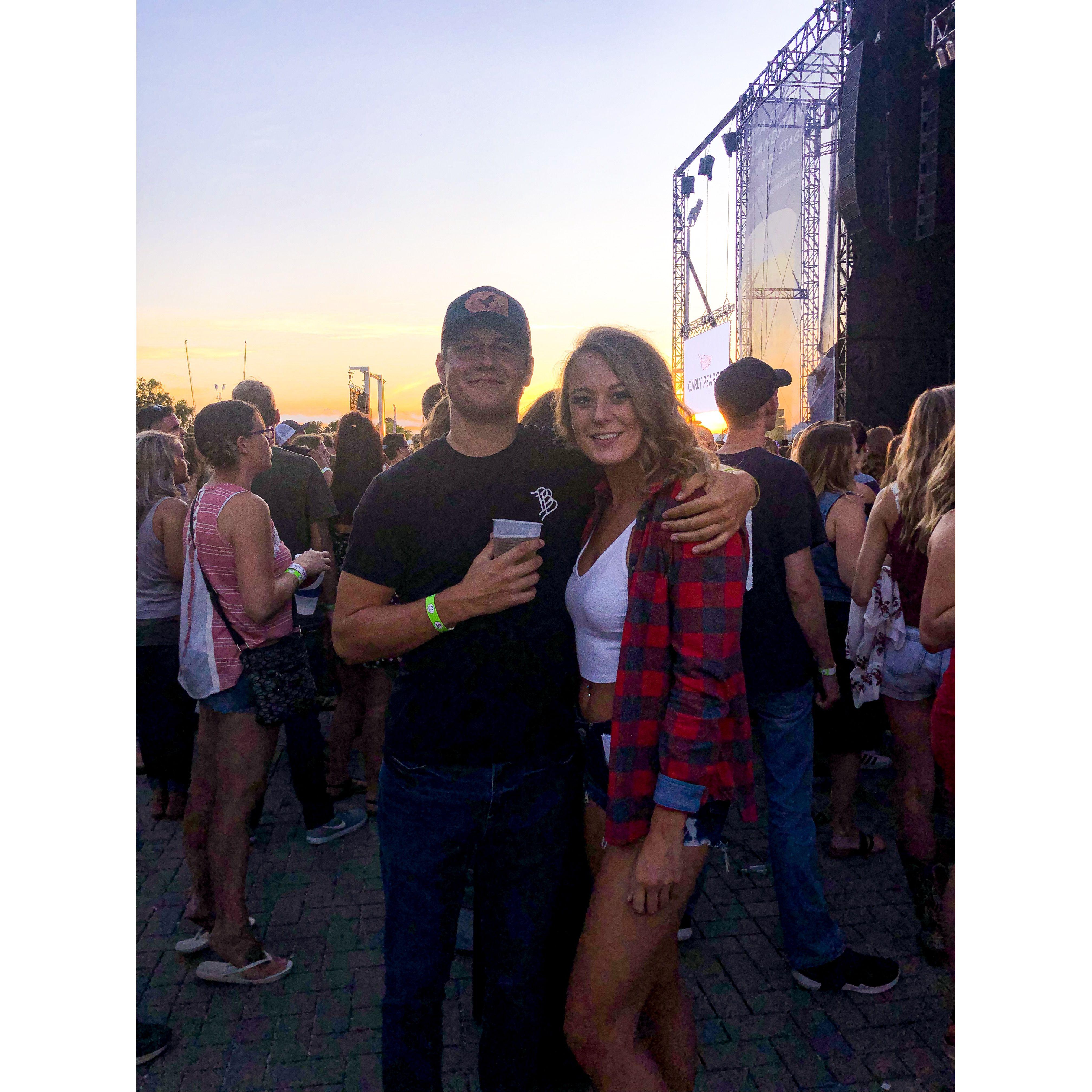 Our first concert together!