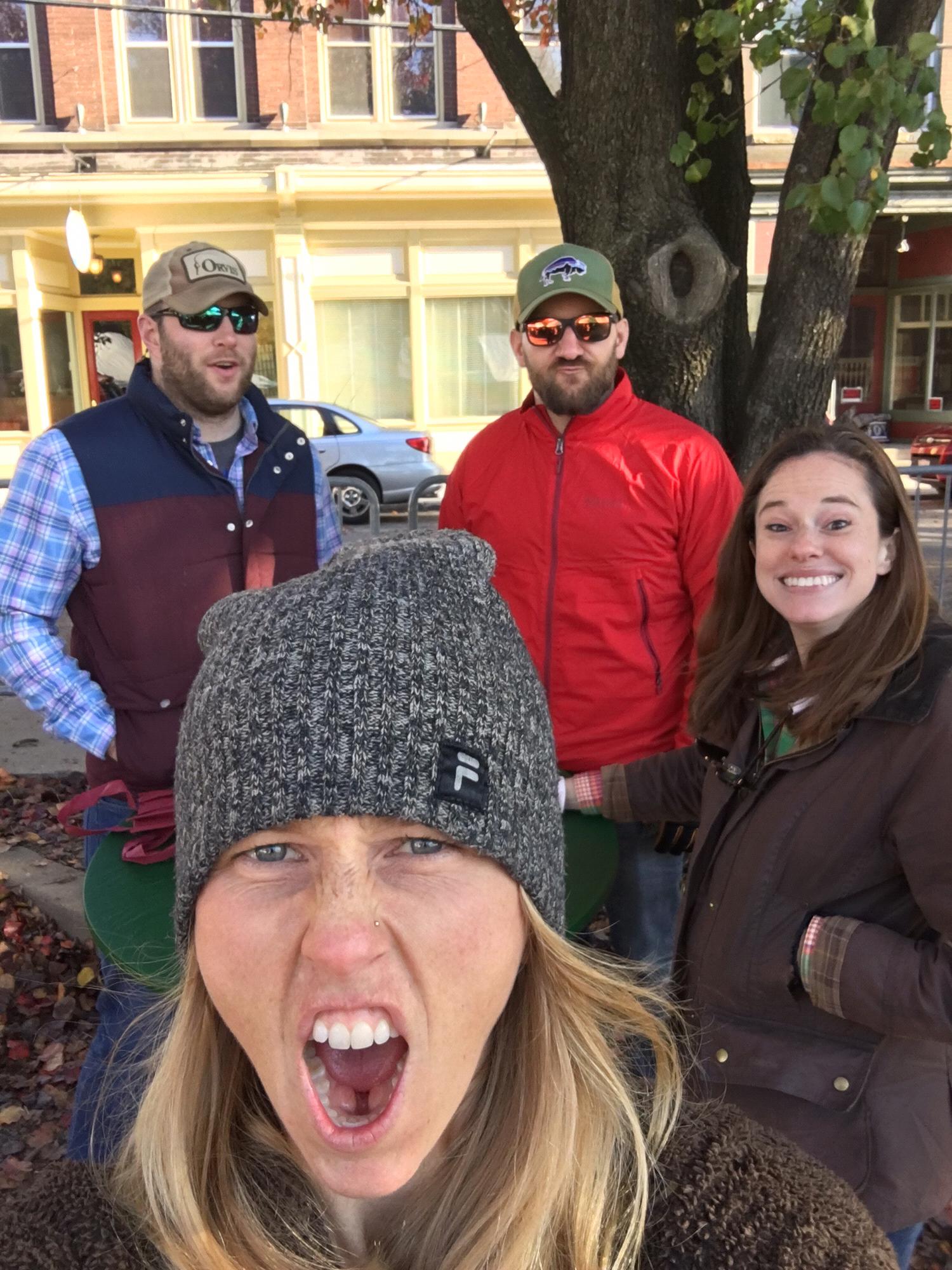 A classic selfie