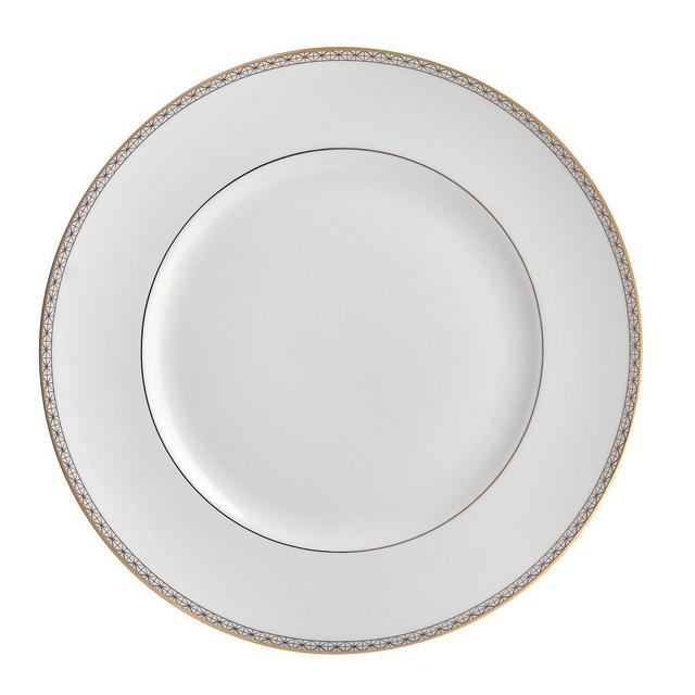 Waterford Lismore Diamond Gold 5-Piece Place Setting- Dinner Plate