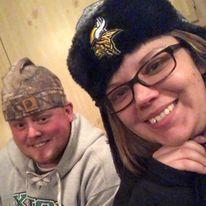 Chelshey's first time ice fishing!!
