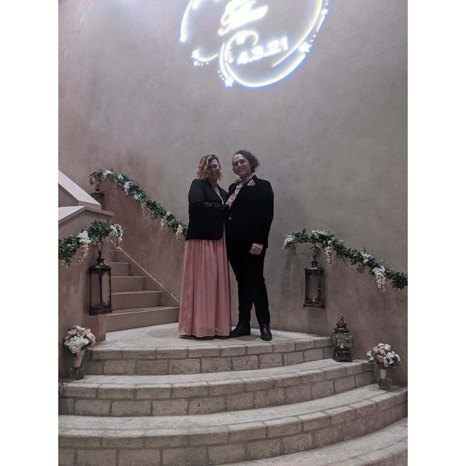 Rabbi and Rebbetzin's first wedding