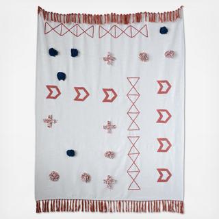 Cotton Fringed Throw