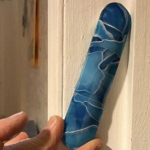 Mezuzah from our Wedding Glass Shards