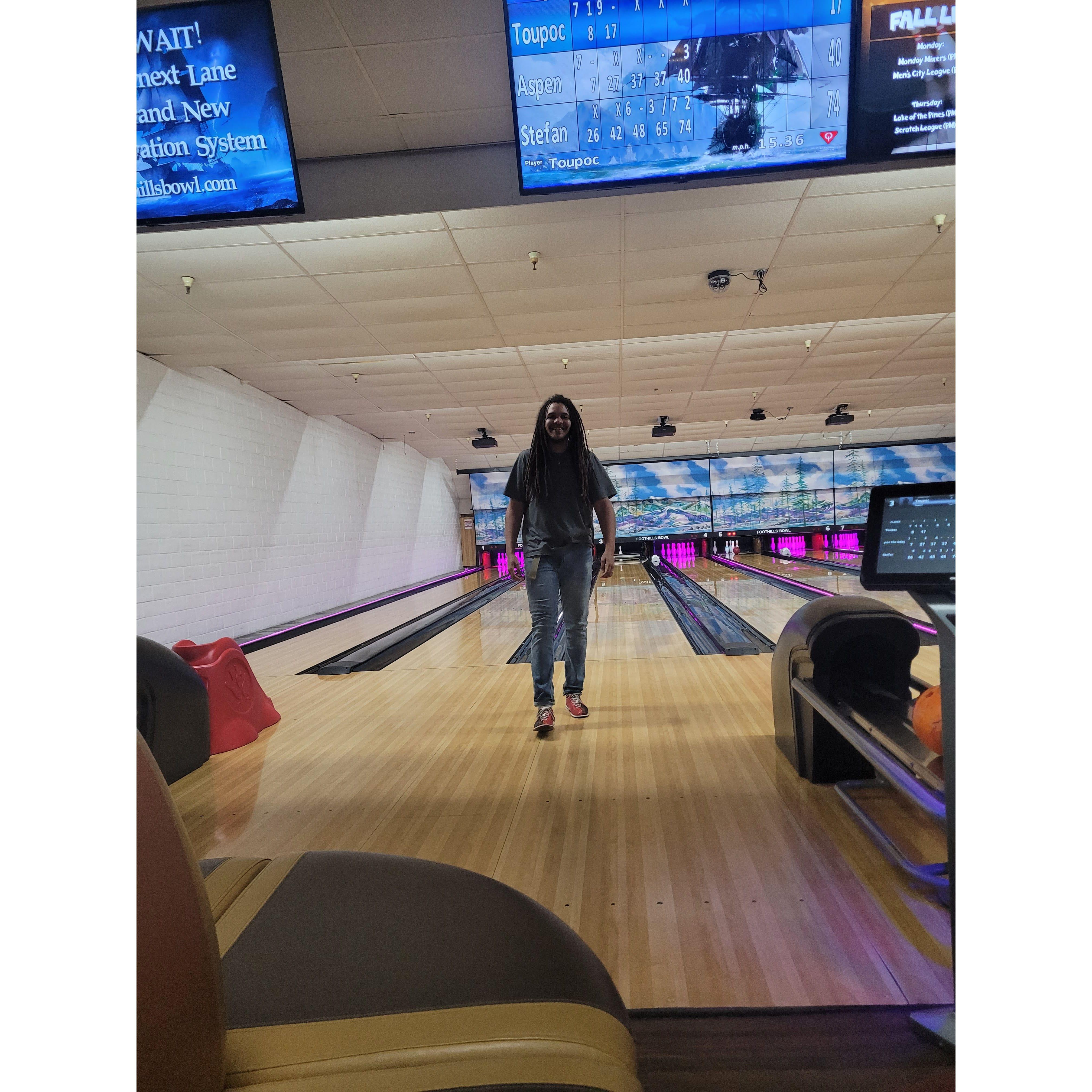 we love to bowl