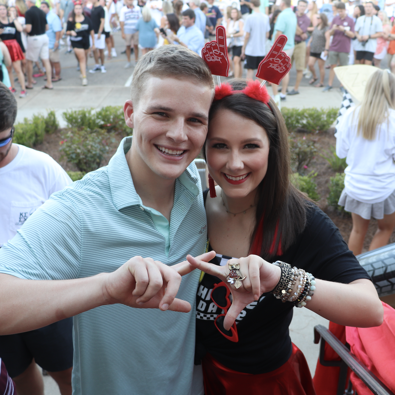 Chi Omega bid day