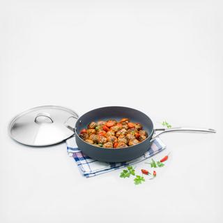 Paris Pro Ceramic Nonstick Saute Pan With Lid