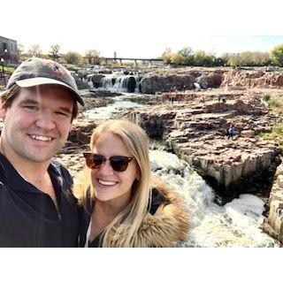 Whitney's first time to Sioux Falls!